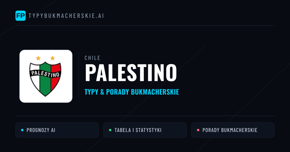 Palestino Typy i statystyki