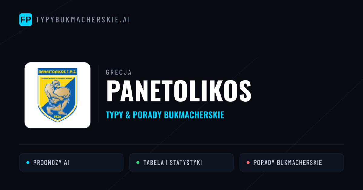 Panetolikos Typy i statystyki