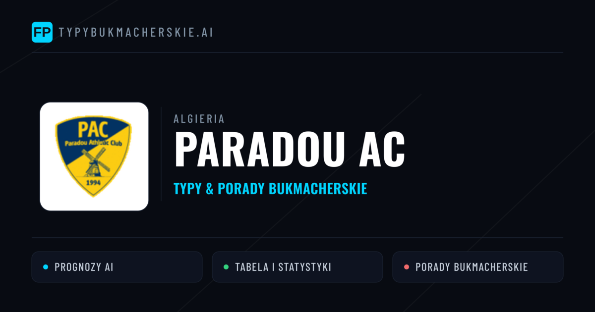 Paradou AC Typy i statystyki