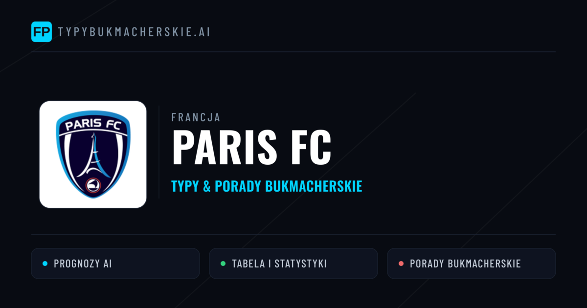 Paris FC Typy i statystyki