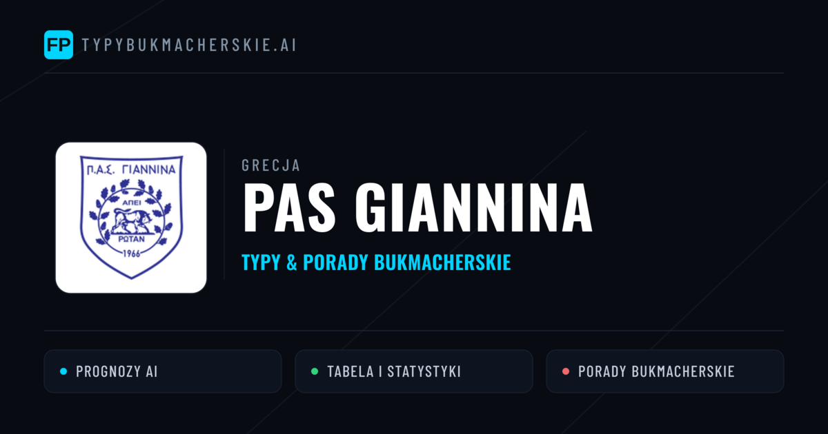 PAS Giannina Typy i statystyki