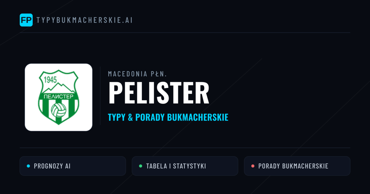 Pelister Typy i statystyki