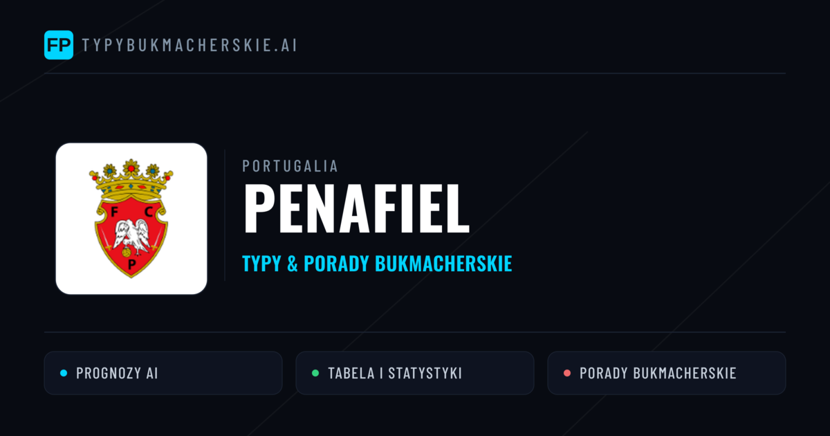 Penafiel Typy i statystyki