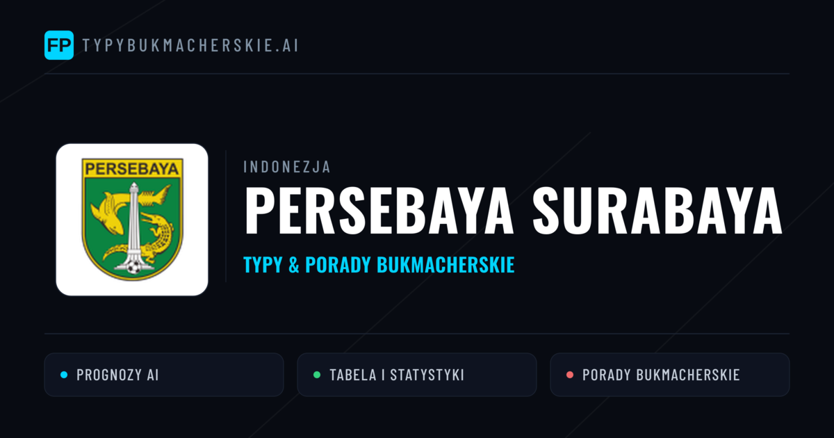 Persebaya Surabaya Typy i statystyki