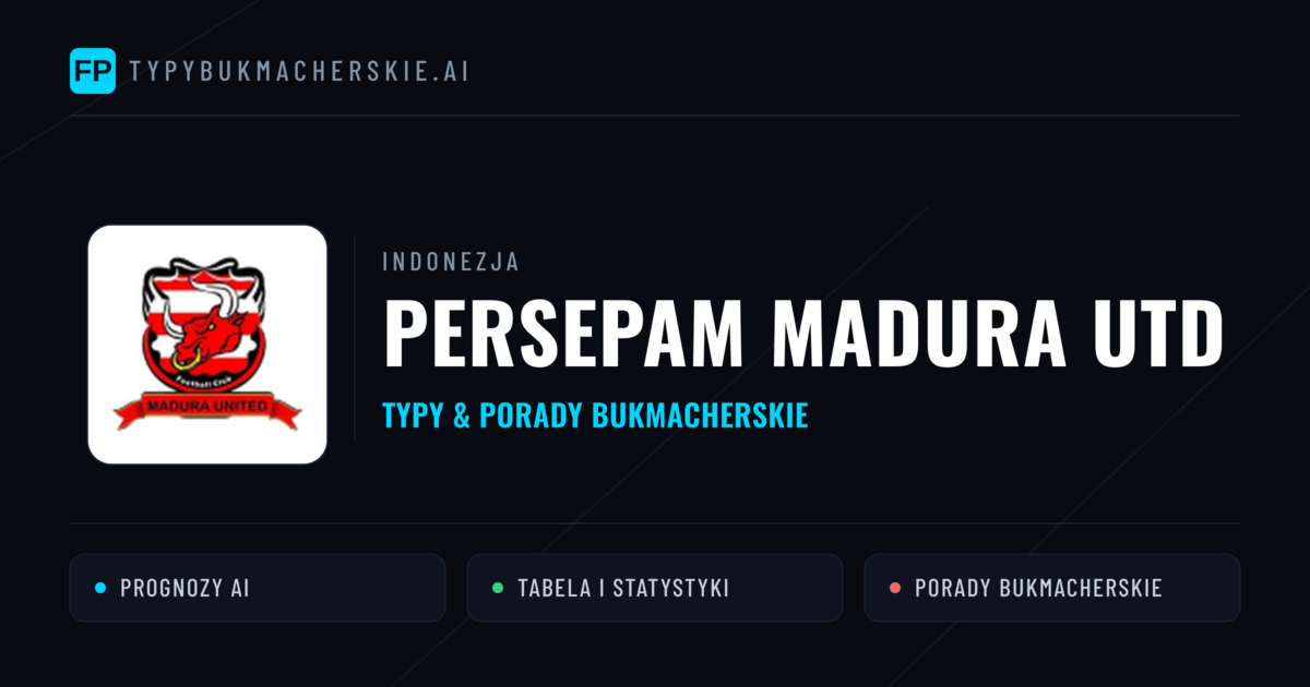 Persepam Madura Utd Typy i statystyki