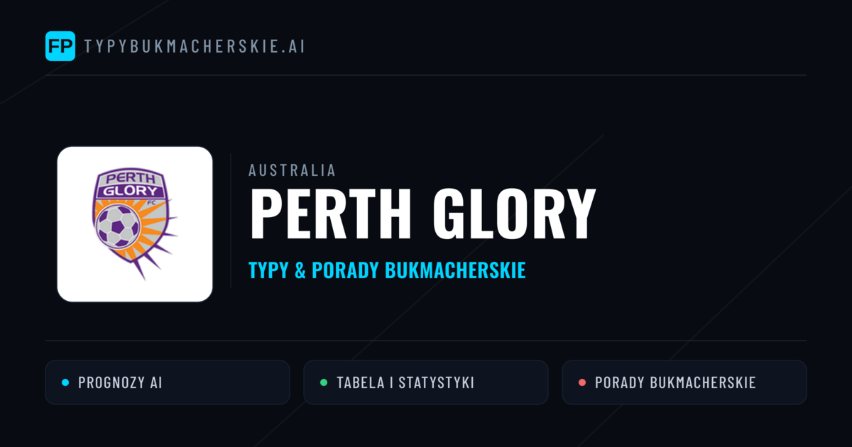 Perth Glory Typy i statystyki