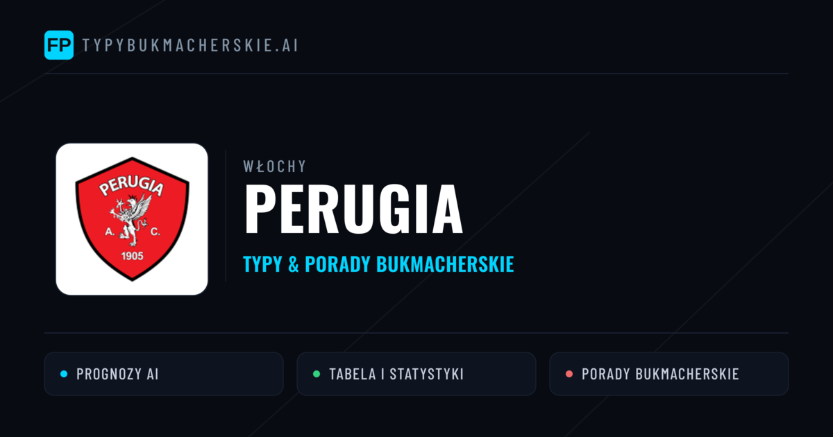 Perugia Typy i statystyki