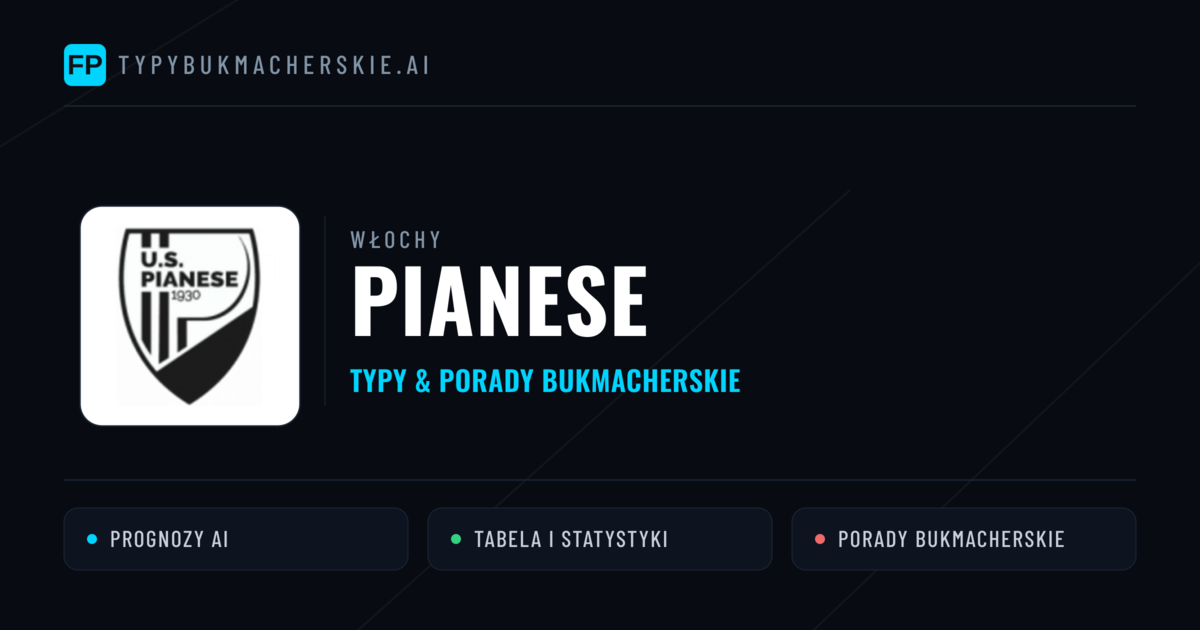 Pianese Typy i statystyki
