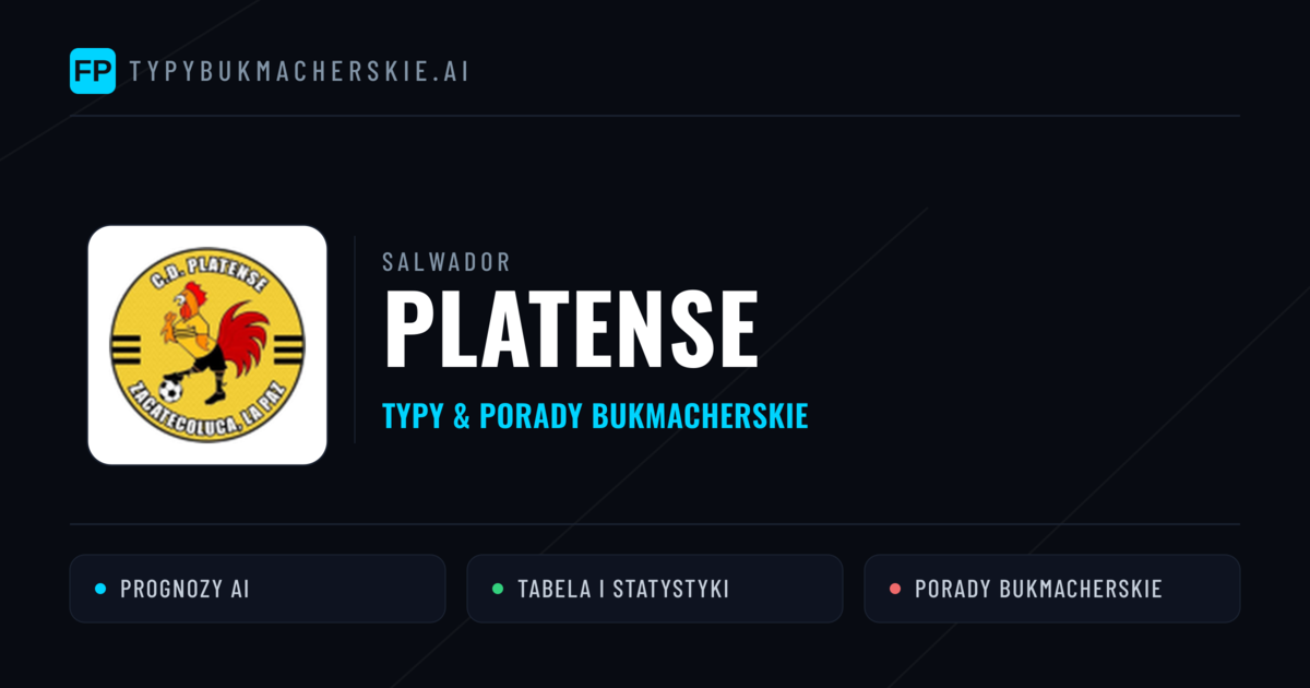 Platense Typy i statystyki