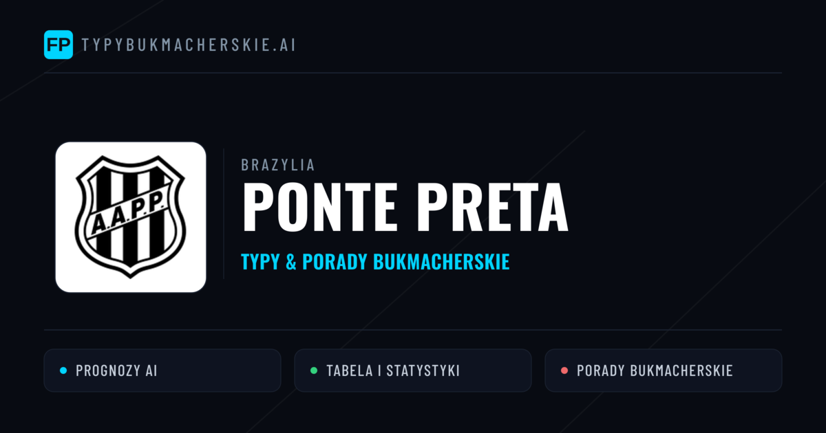 Ponte Preta Typy i statystyki