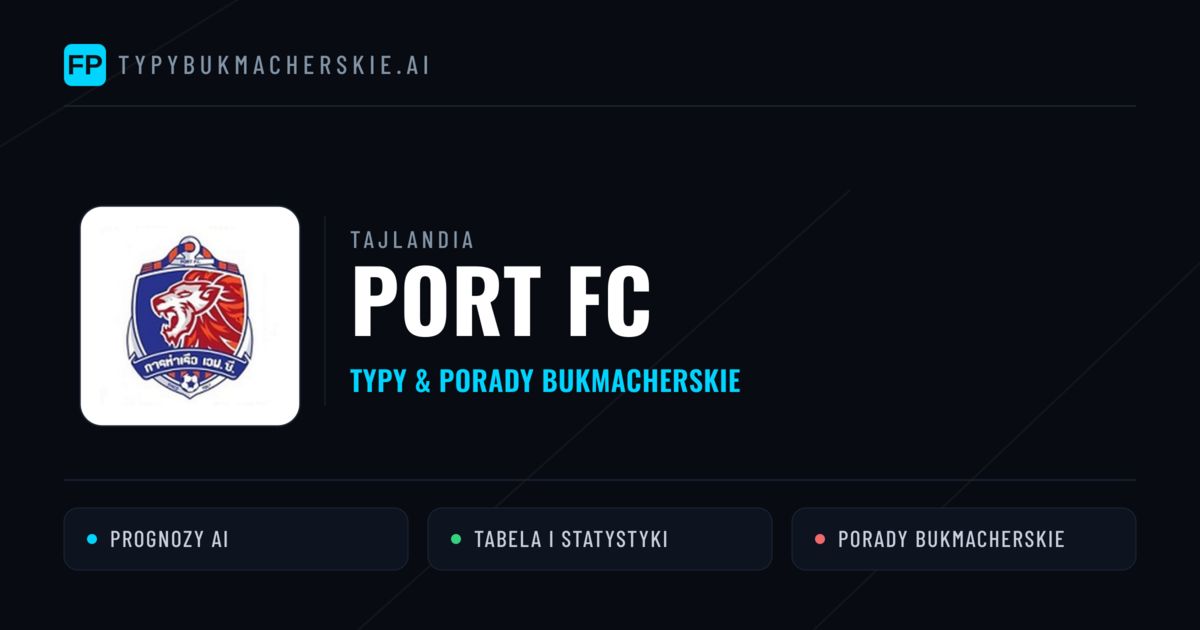 Port FC Typy i statystyki