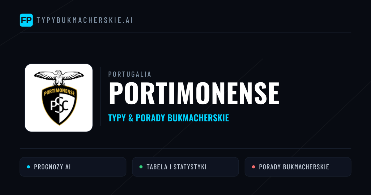 Portimonense Typy i statystyki