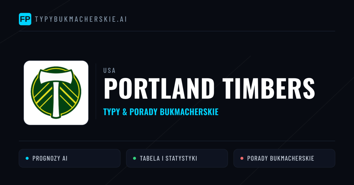 Portland Timbers Typy i statystyki