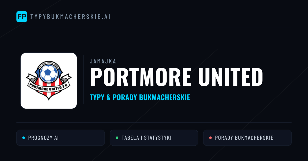 Portmore United Typy i statystyki