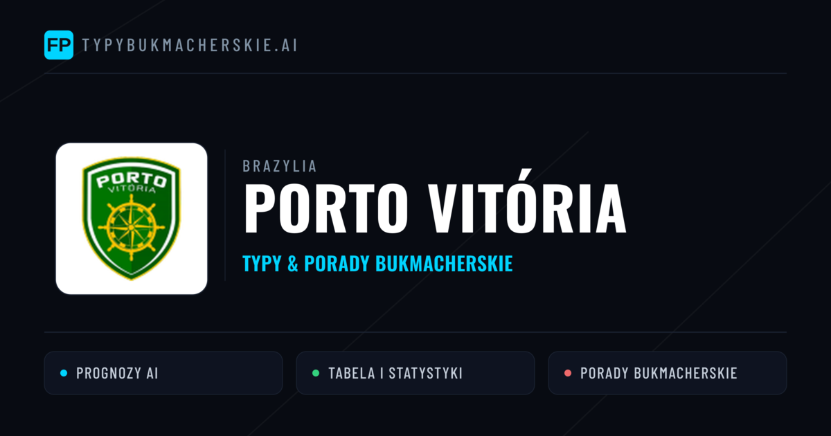 Porto Vitória Typy i statystyki