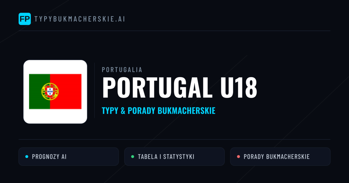 Portugal U18 Typy i statystyki