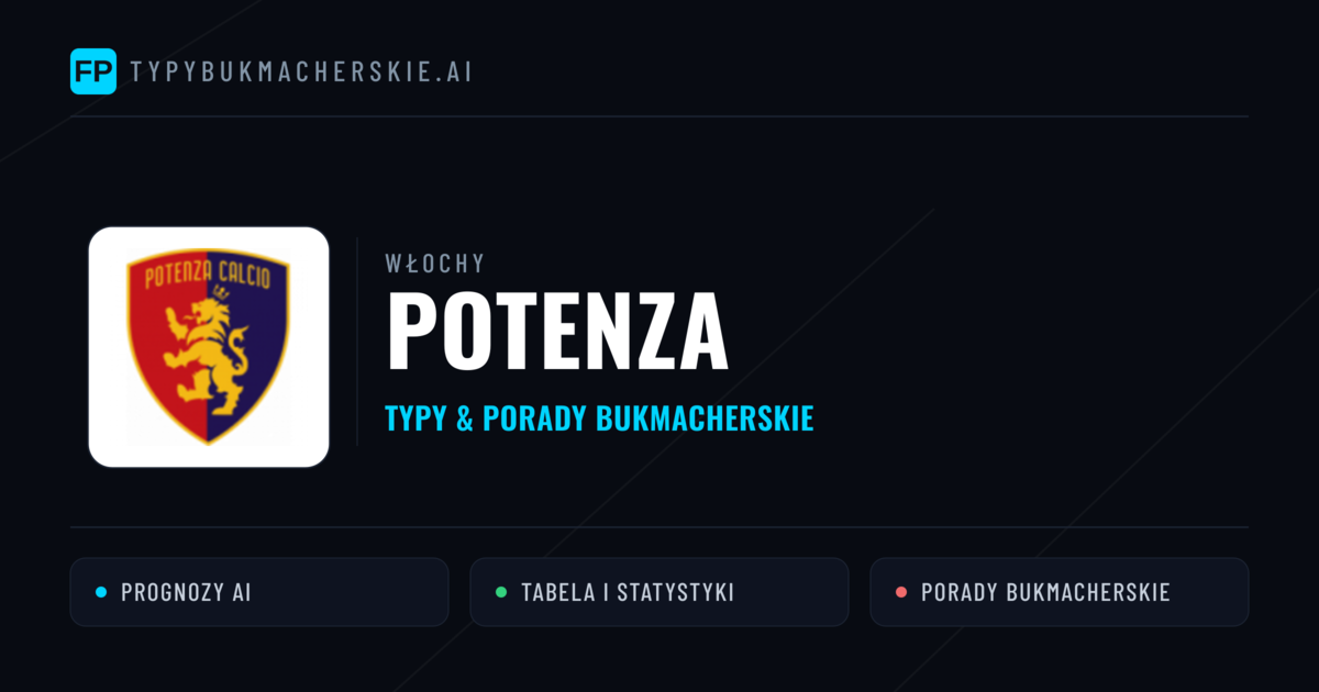 Potenza Typy i statystyki