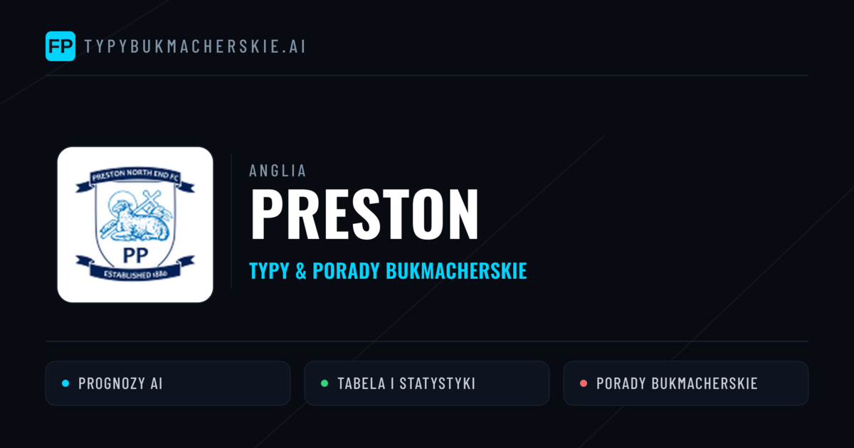 Preston Typy i statystyki