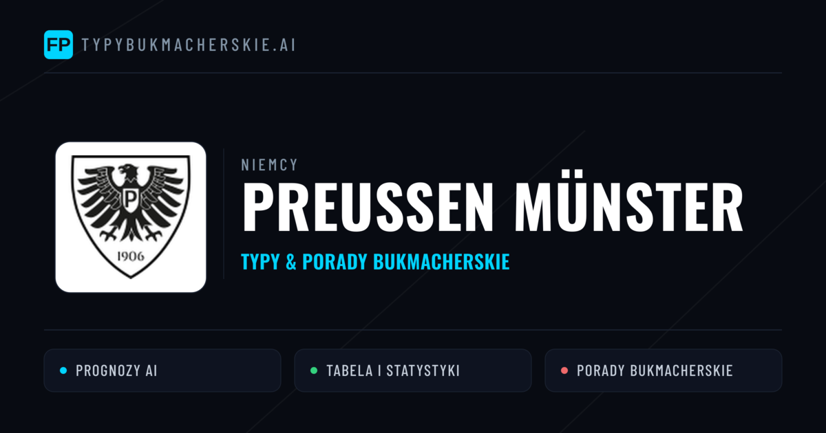 Preußen Münster Typy i statystyki