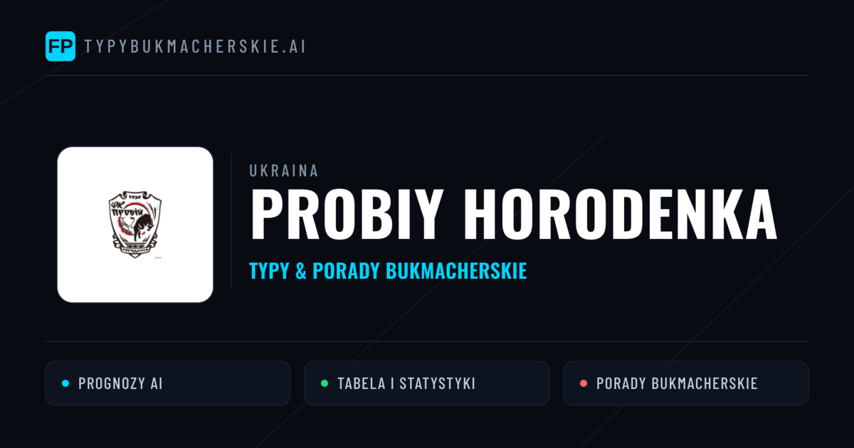 Probiy Horodenka Typy i statystyki