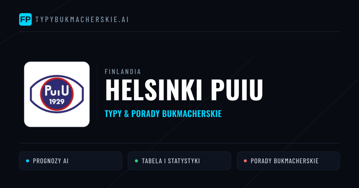 Helsinki PuiU Typy i statystyki