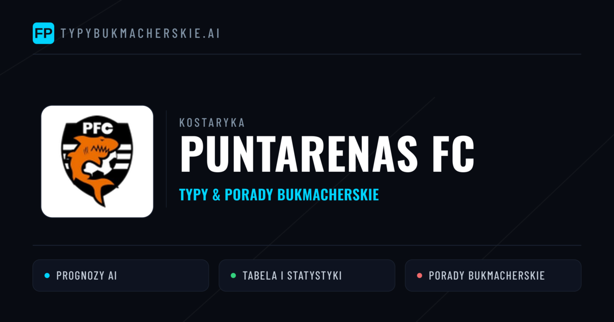 Puntarenas FC Typy i statystyki