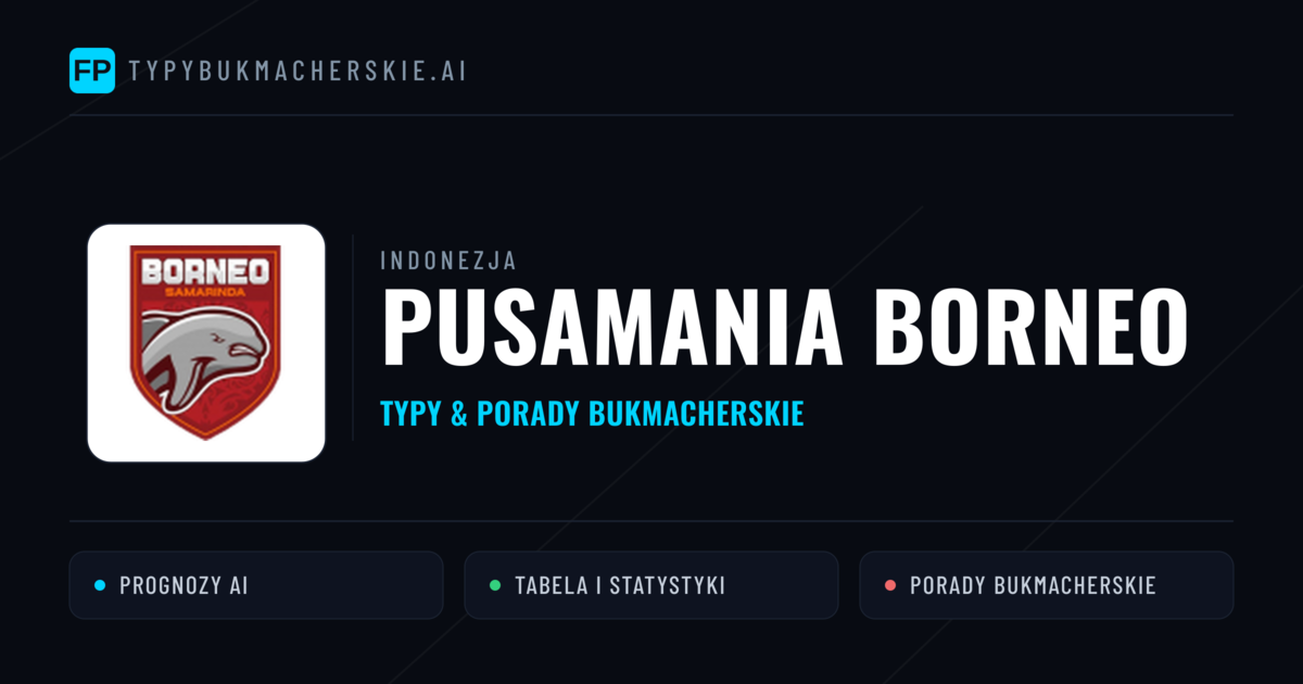 Pusamania Borneo Typy i statystyki