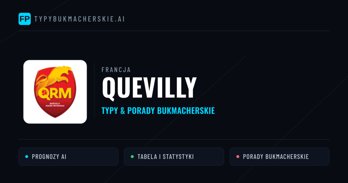 Quevilly Typy i statystyki