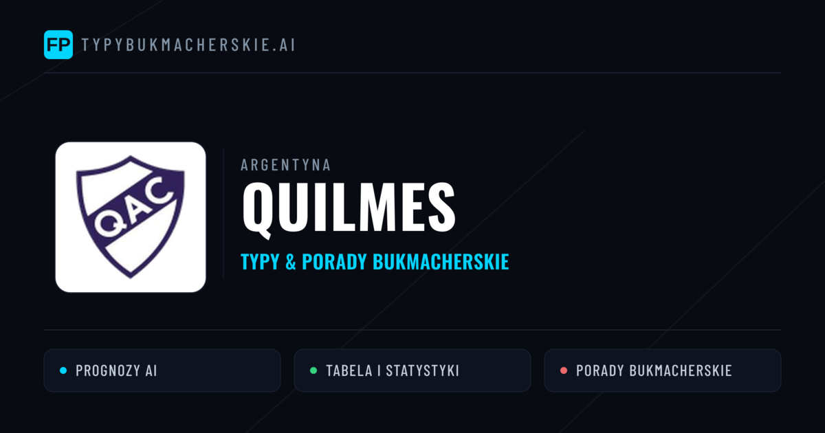 Quilmes Typy i statystyki