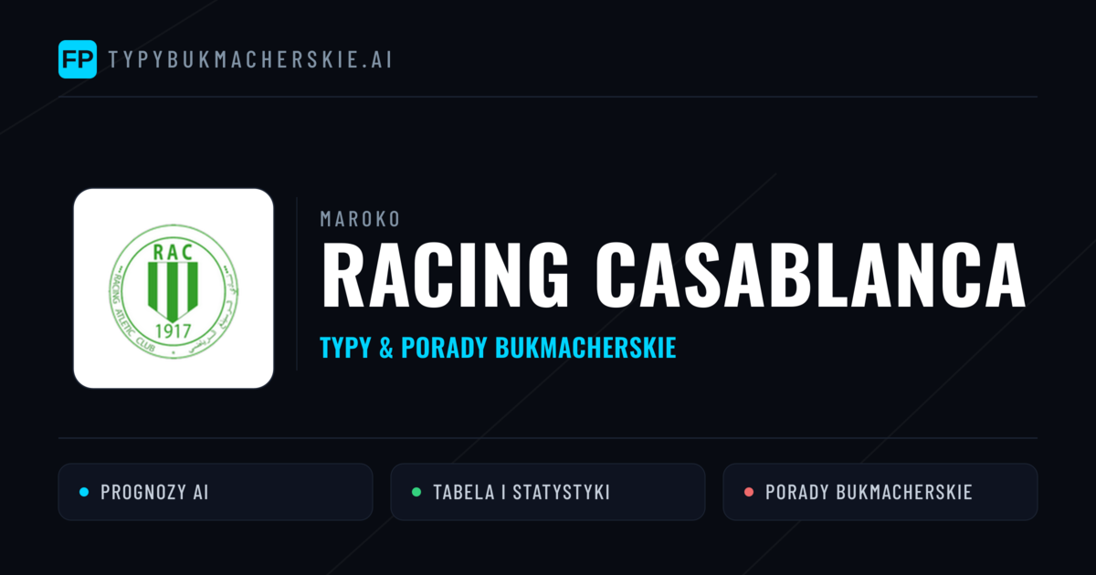 Racing Casablanca Typy i statystyki