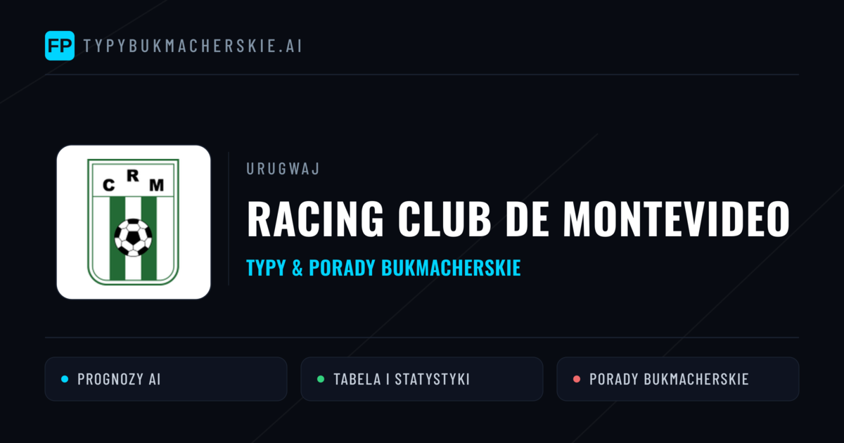 Racing Club de Montevideo Typy i statystyki