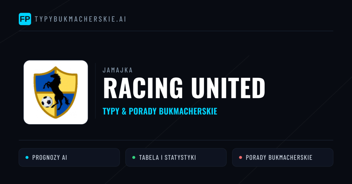 Racing United Typy i statystyki