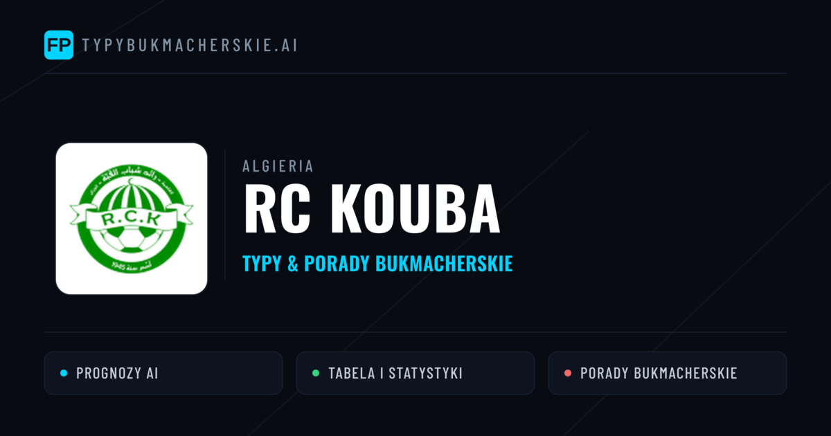 RC Kouba Typy i statystyki