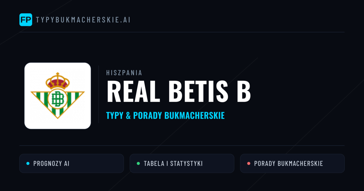 Real Betis B Typy i statystyki