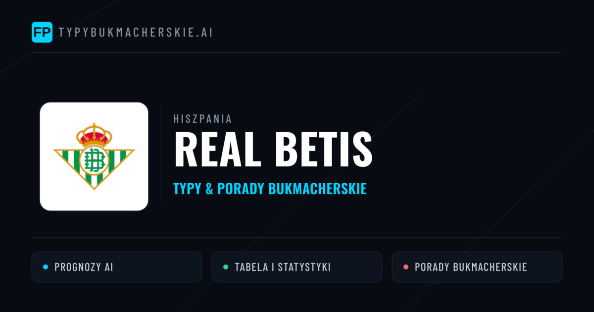 Real Betis Typy i statystyki