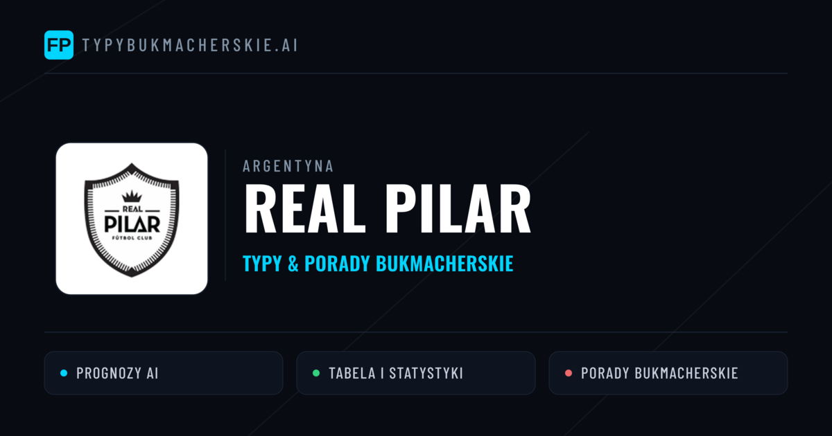 Real Pilar Typy i statystyki