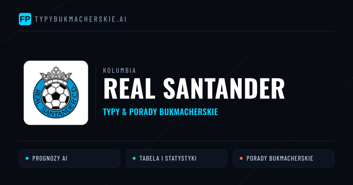 Real Santander Typy i statystyki