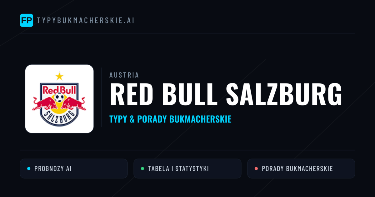 Red Bull Salzburg Typy i statystyki