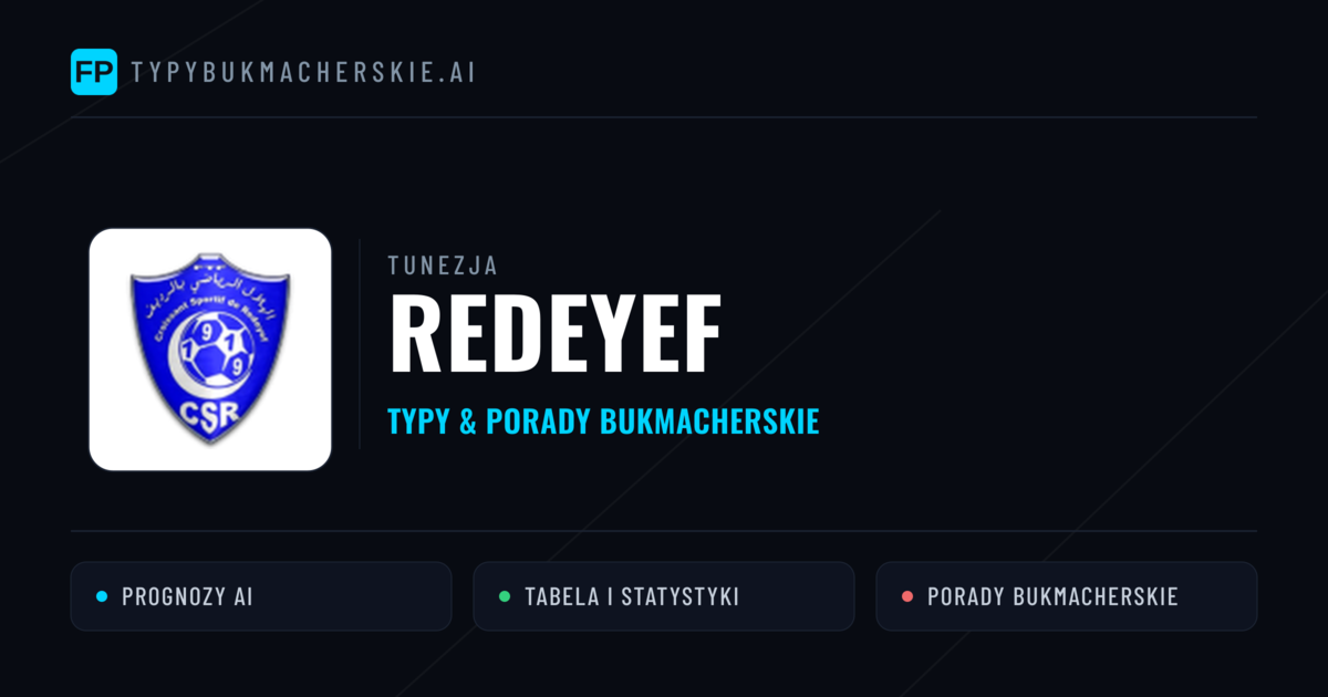 Redeyef Typy i statystyki