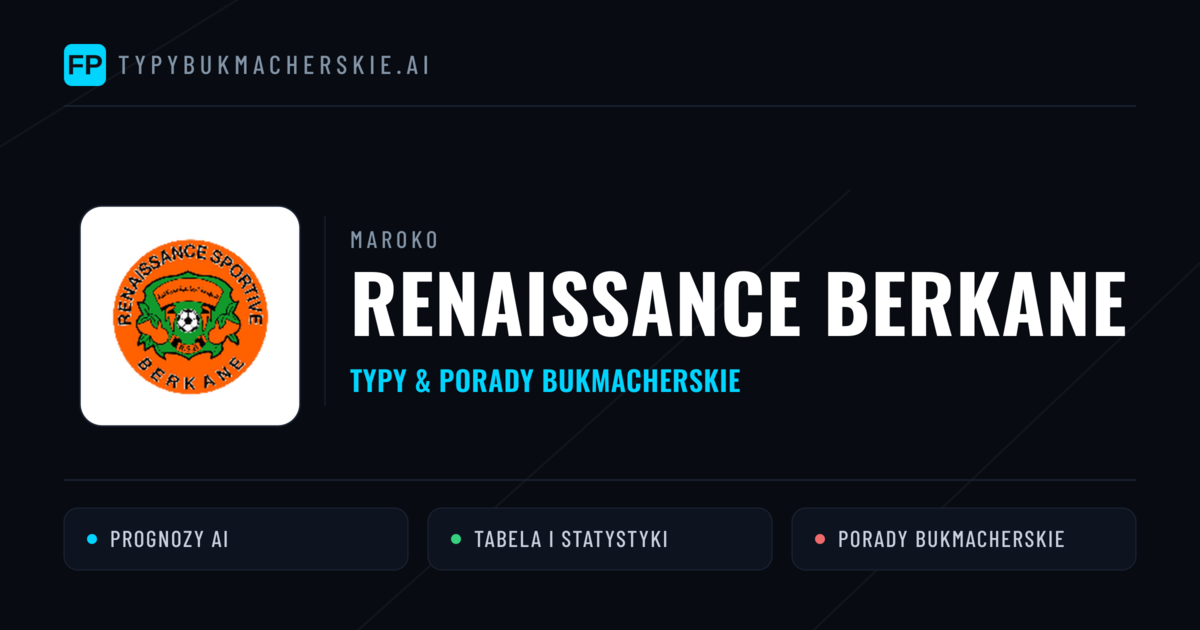 Renaissance Berkane Typy i statystyki