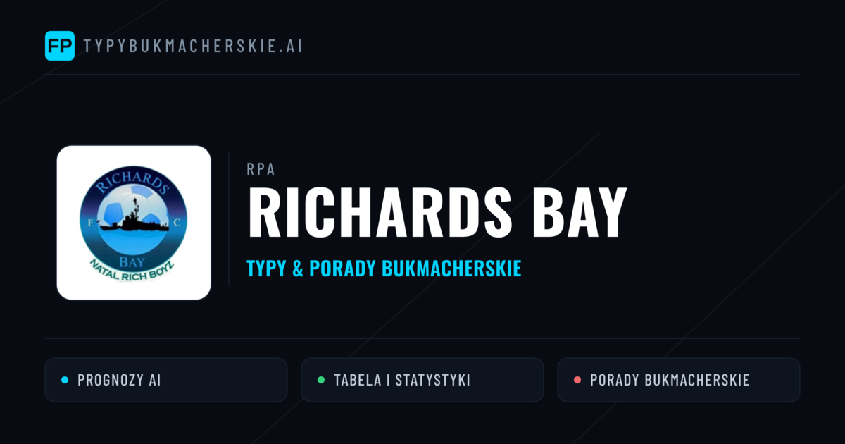 Richards Bay Typy i statystyki