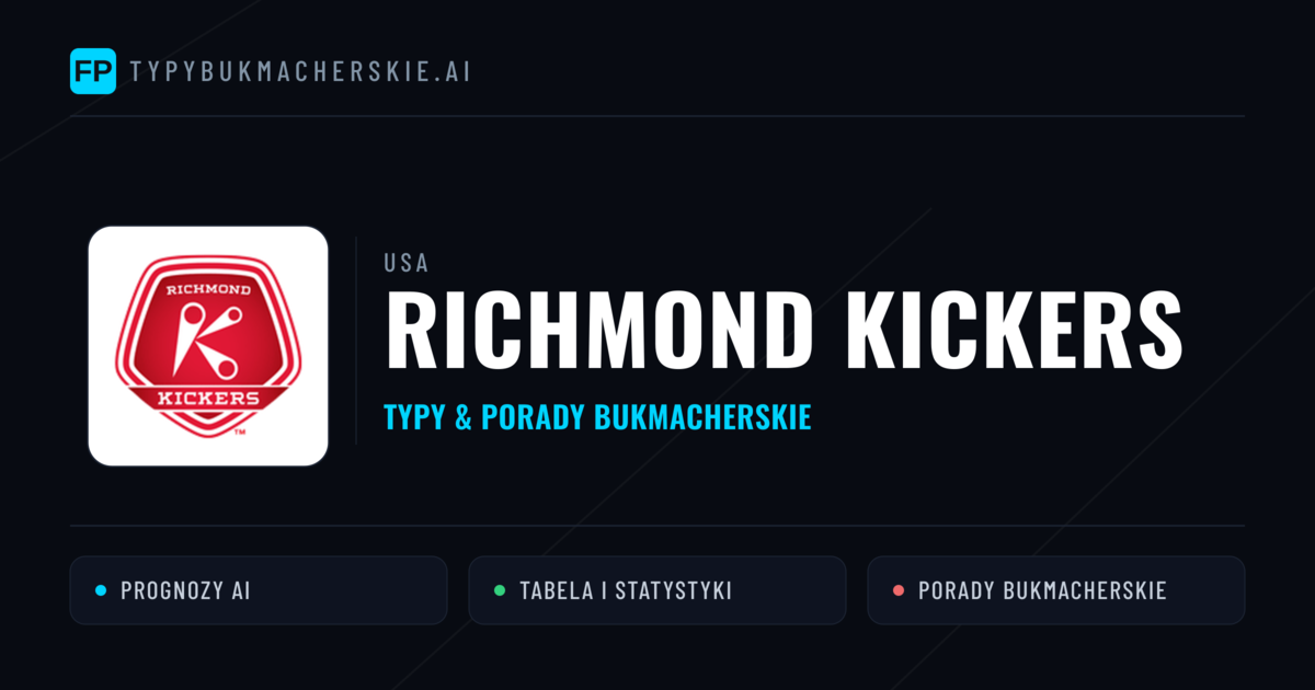 Richmond Kickers Typy i statystyki