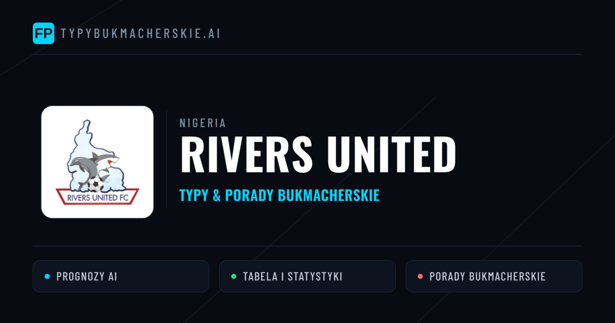 Rivers United Typy i statystyki