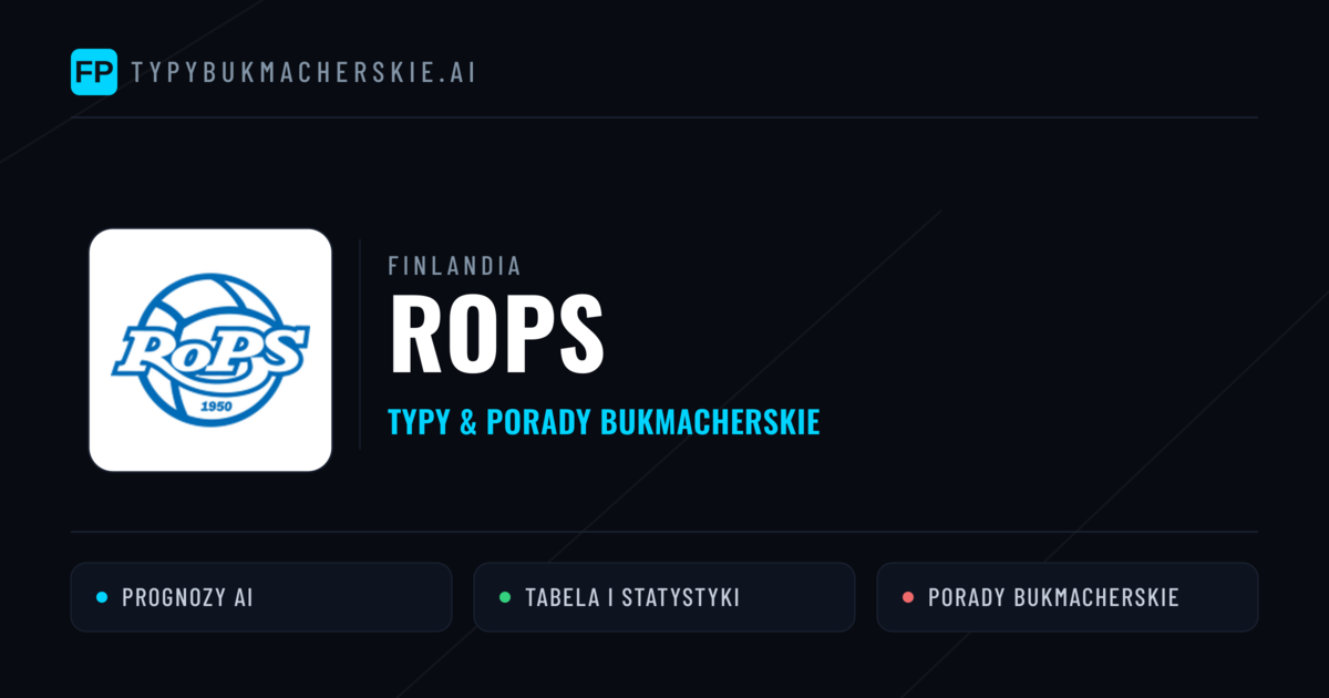 Rops Typy i statystyki