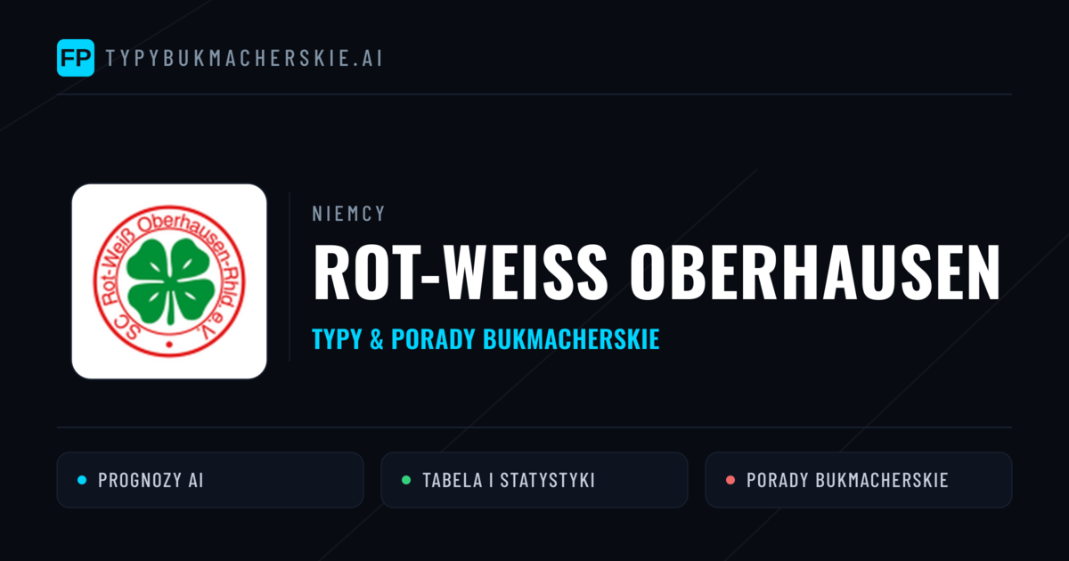Rot-Weiß Oberhausen Typy i statystyki