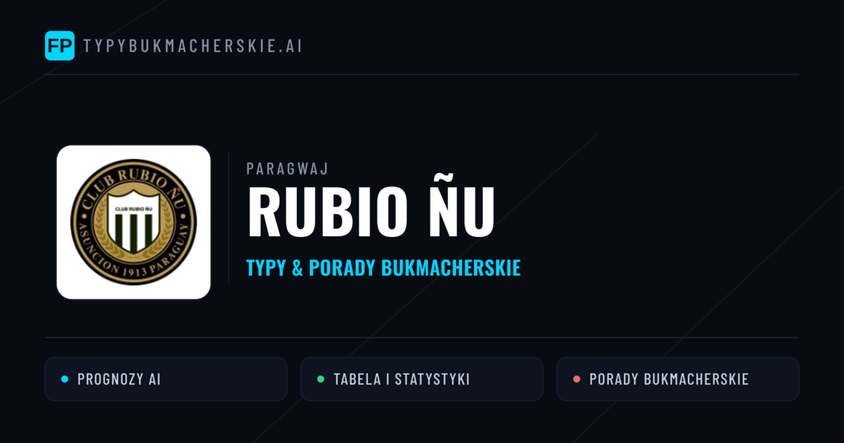 Rubio Ñu Typy i statystyki