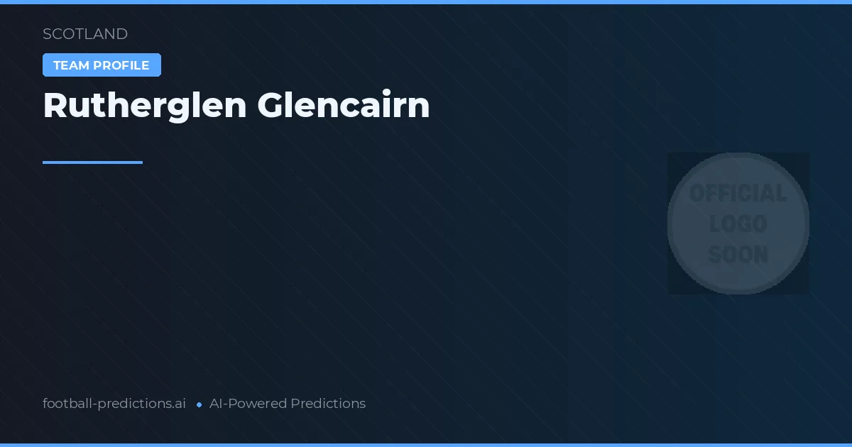 Rutherglen Glencairn Typy i statystyki