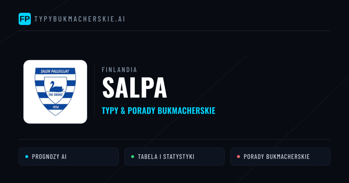 SalPa Typy i statystyki