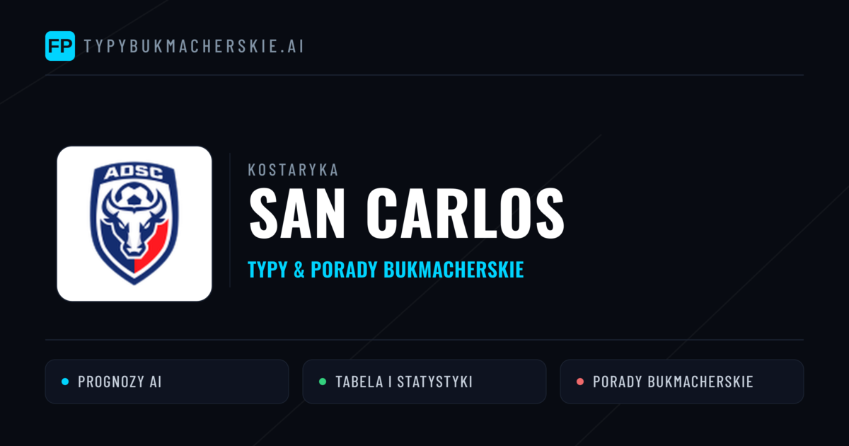 San Carlos Typy i statystyki