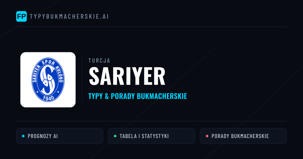 Sarıyer Typy i statystyki